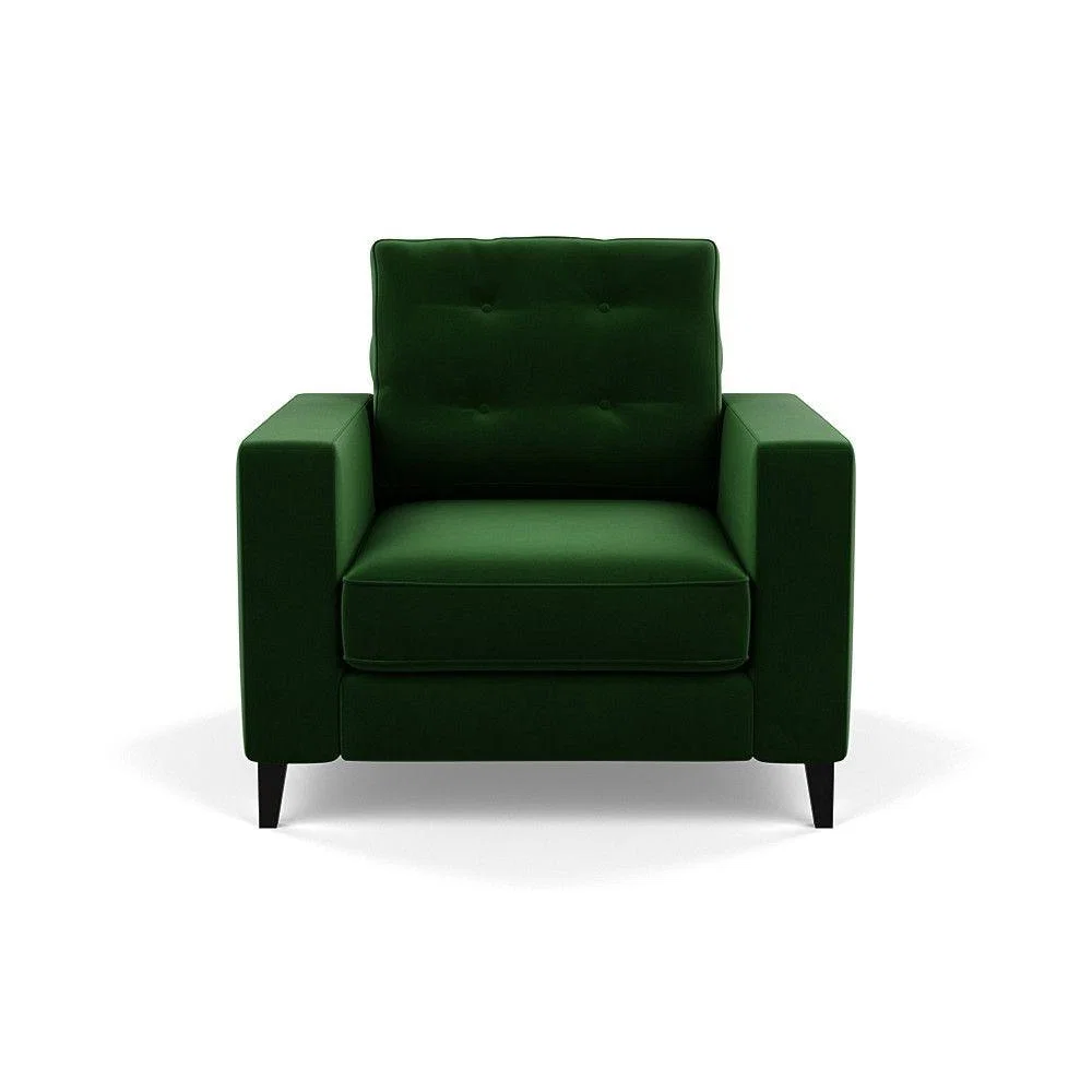 Heal's Richmond 4 Seater Sofa Smart Luxe Velvet Grass Tinted Ash Feet - Heal's UK Furniture – image 45