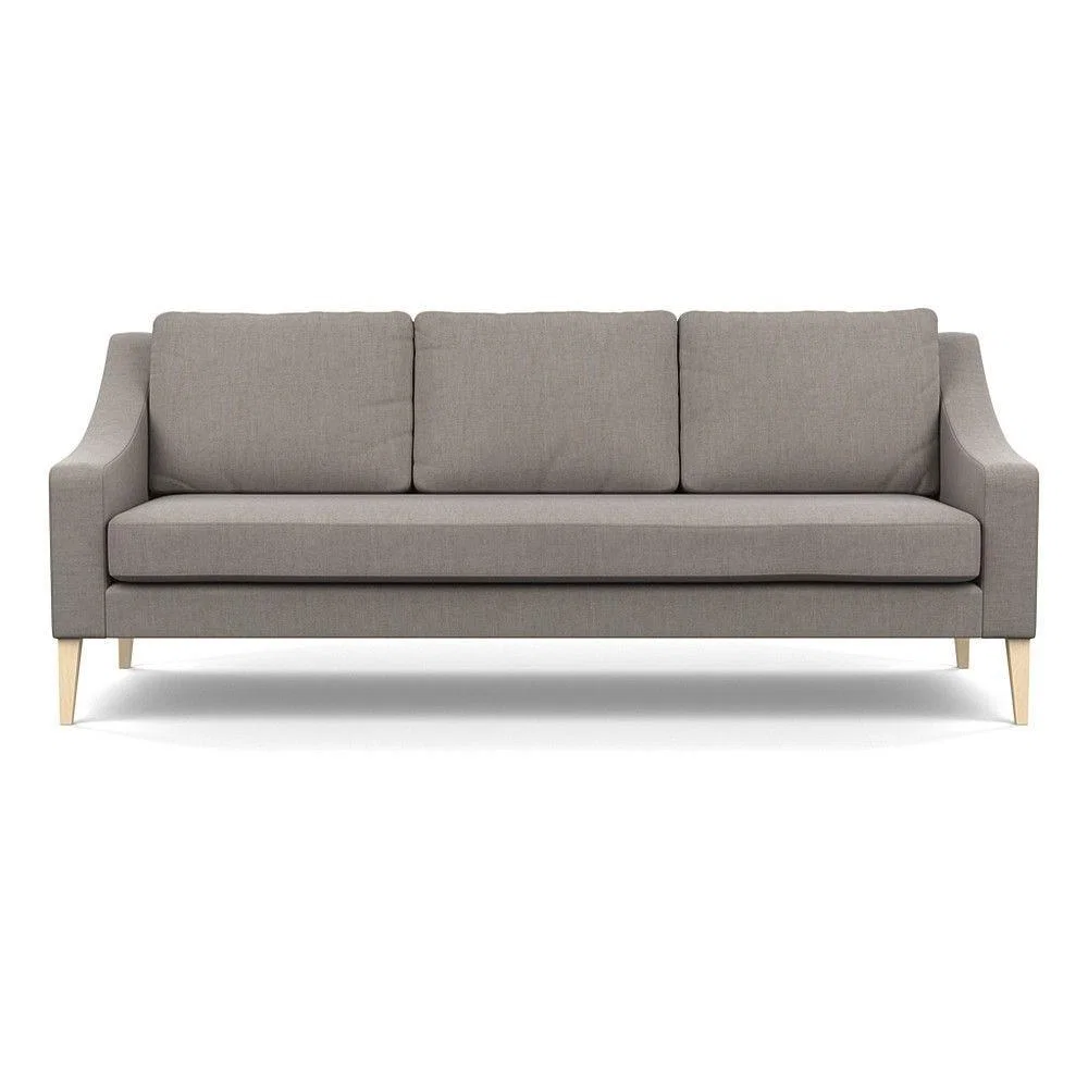 Heal's Richmond 4 Seater Sofa Smart Luxe Velvet Grass Tinted Ash Feet - Heal's UK Furniture – image 48