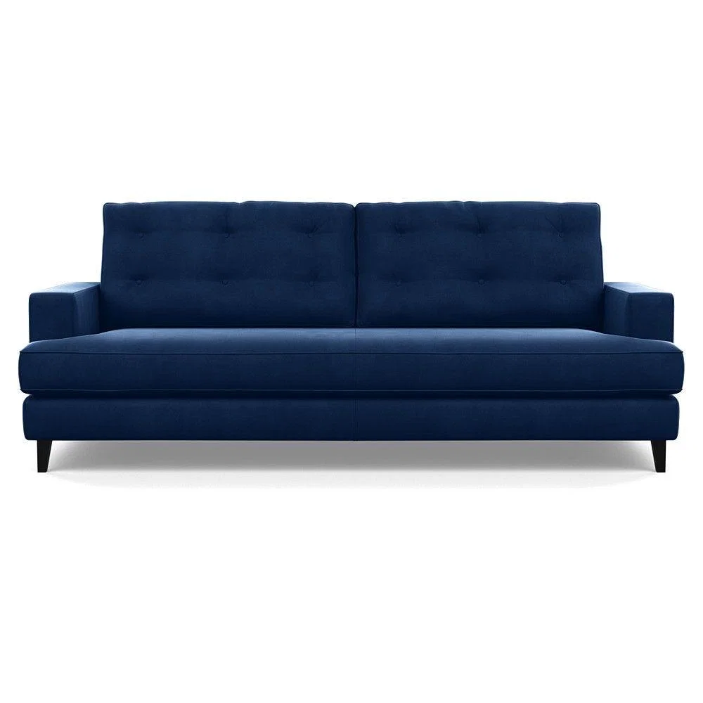 Heal's Richmond 4 Seater Sofa Smart Luxe Velvet Grass Tinted Ash Feet - Heal's UK Furniture – image 52