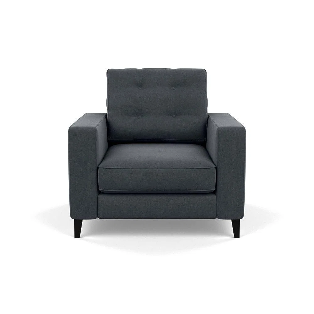 Heal's Richmond 4 Seater Sofa Smart Luxe Velvet Grass Tinted Ash Feet - Heal's UK Furniture – image 56