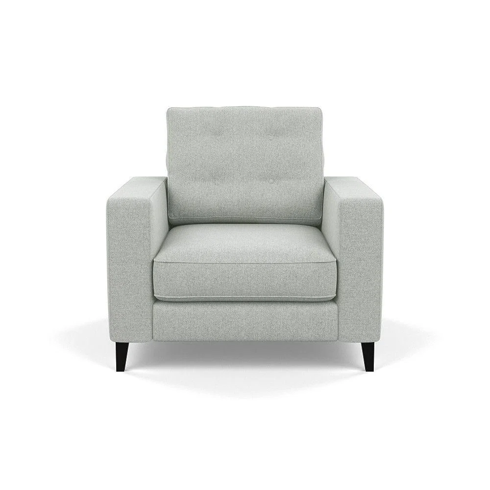 Heal's Richmond 4 Seater Sofa Smart Luxe Velvet Grass Tinted Ash Feet - Heal's UK Furniture – image 60
