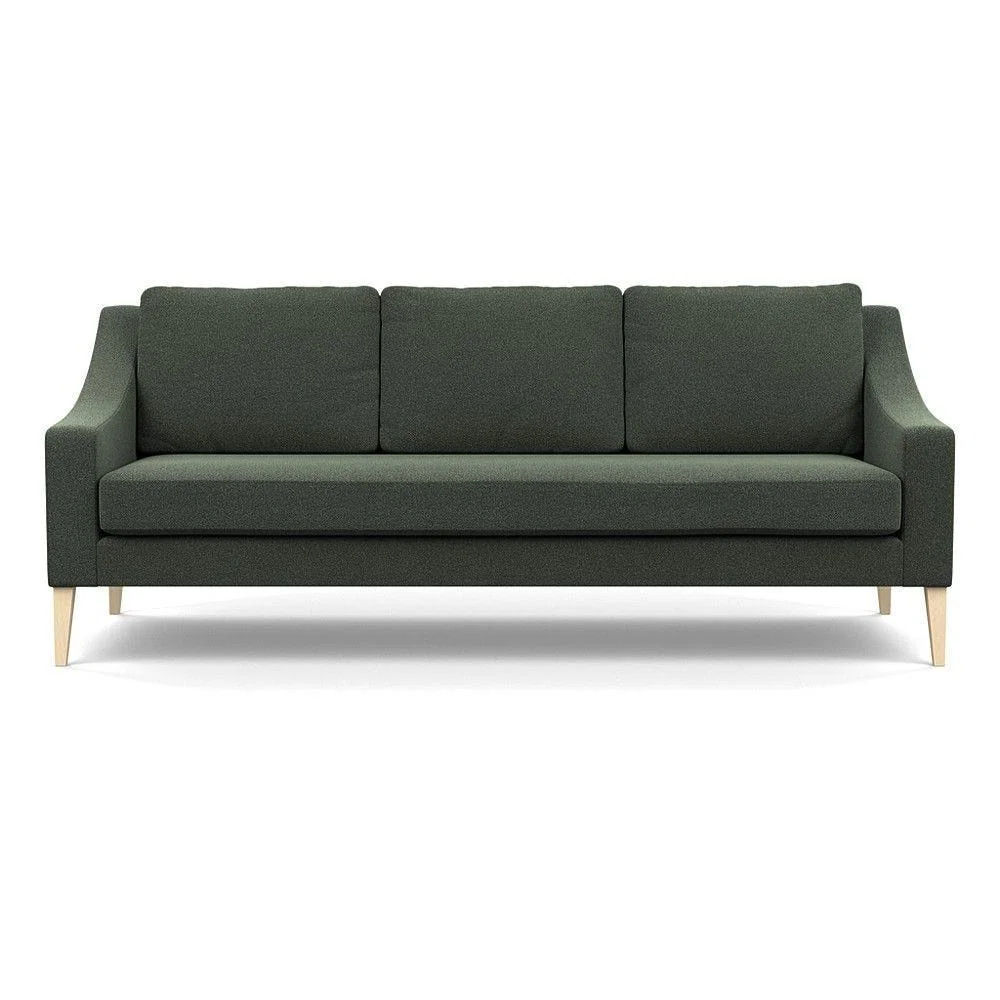 Heal's Richmond 4 Seater Sofa Smart Luxe Velvet Grass Tinted Ash Feet - Heal's UK Furniture – image 61