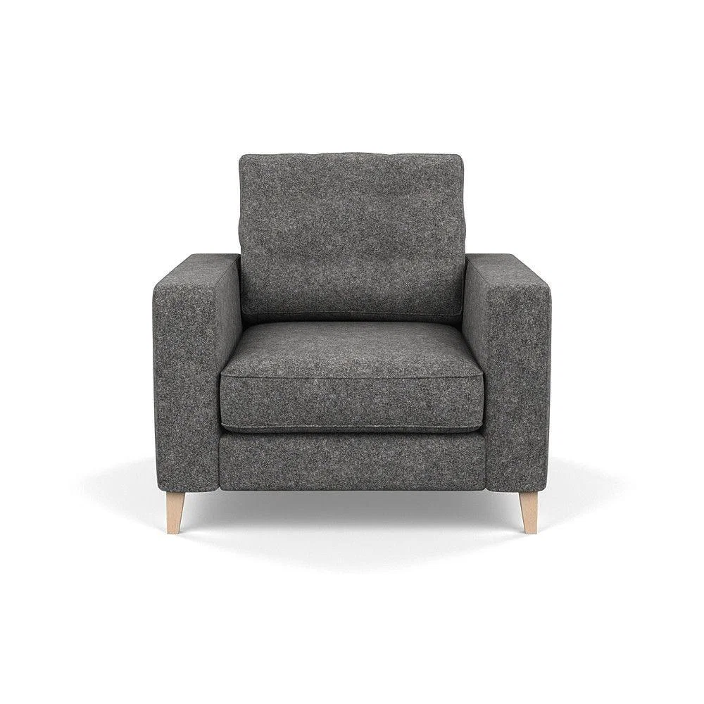 Heal's Richmond 4 Seater Sofa Smart Luxe Velvet Grass Tinted Ash Feet - Heal's UK Furniture – image 65