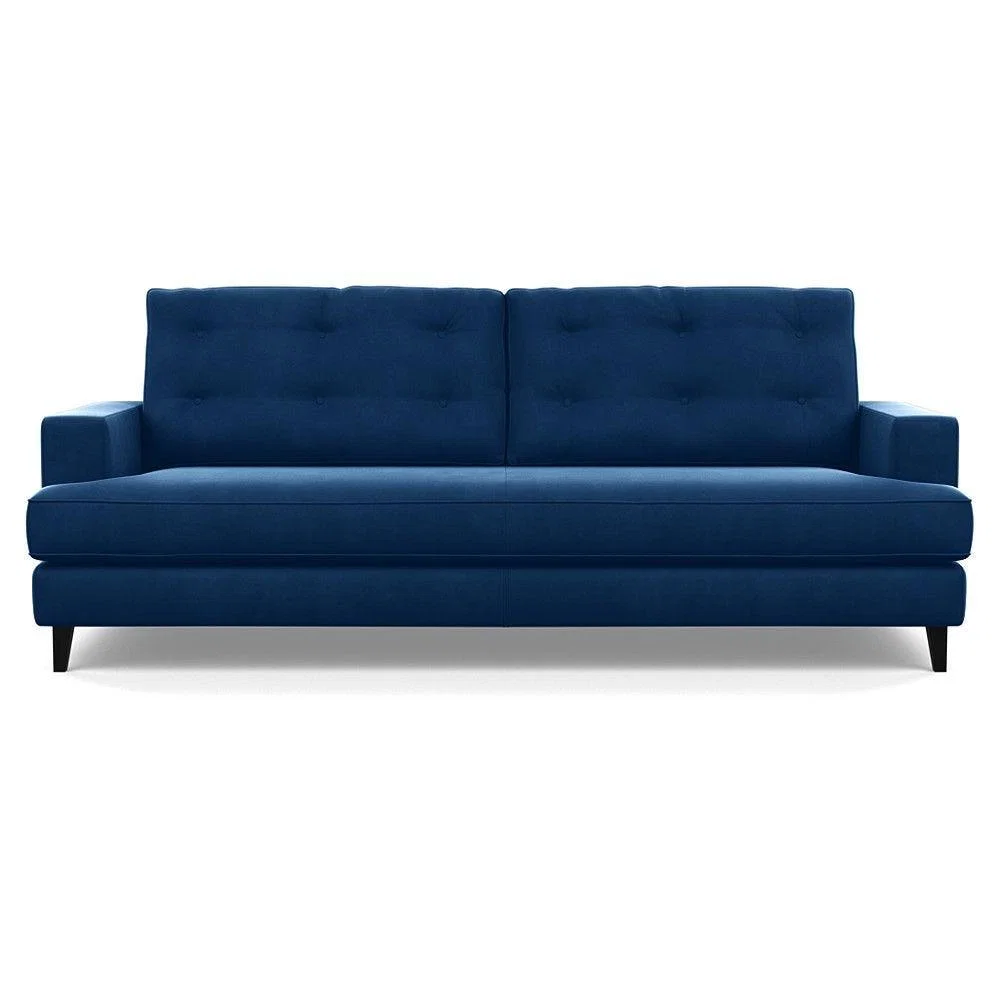 Heal's Richmond 4 Seater Sofa Smart Luxe Velvet Grass Tinted Ash Feet - Heal's UK Furniture – image 66
