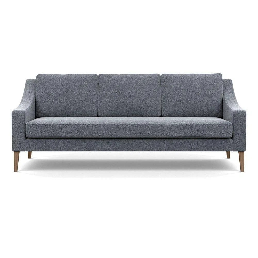 Heal's Richmond 4 Seater Sofa Smart Luxe Velvet Grass Tinted Ash Feet - Heal's UK Furniture – image 67