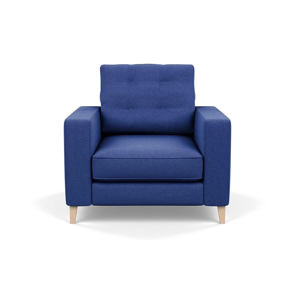 Heal's Richmond 4 Seater Sofa Smart Luxe Velvet Grass Tinted Ash Feet - Heal's UK Furniture – image 75