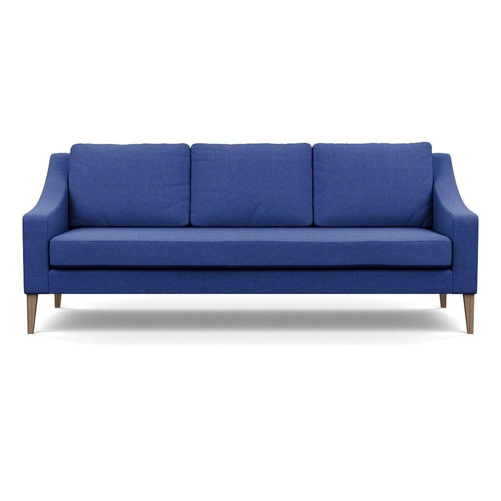Heal's Richmond 4 Seater Sofa Smart Luxe Velvet Grass Tinted Ash Feet - Heal's UK Furniture – image 78