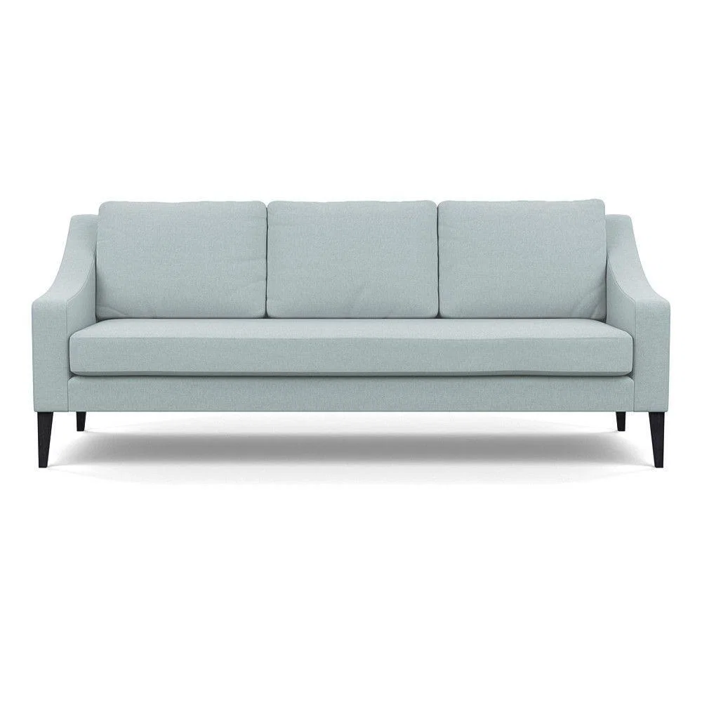 Heal's Richmond 4 Seater Sofa Smart Luxe Velvet Grass Tinted Ash Feet - Heal's UK Furniture – image 9