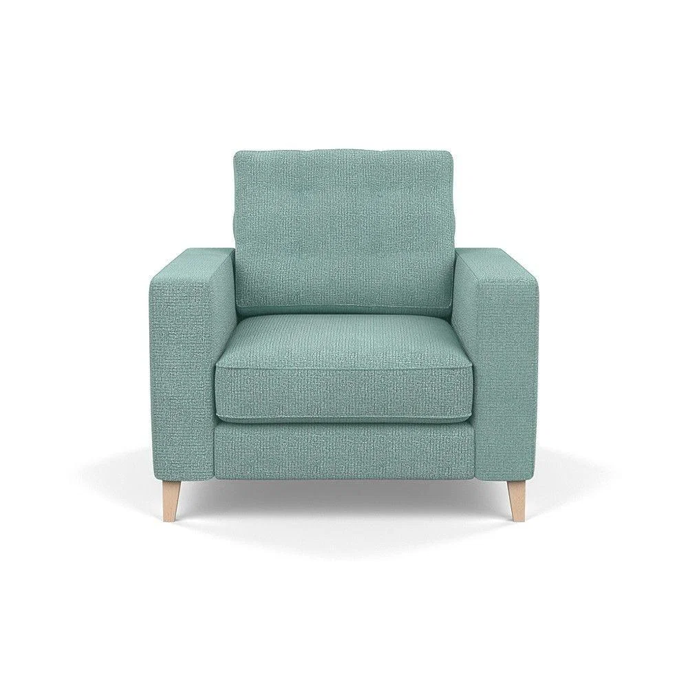 Heal's Richmond 4 Seater Sofa Smart Luxe Velvet Grass Tinted Ash Feet - Heal's UK Furniture – image 82