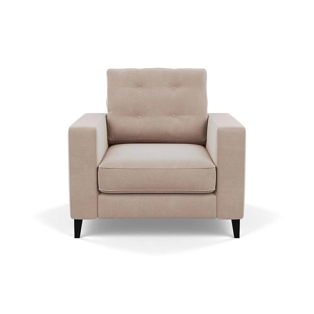 Heal's Richmond 4 Seater Sofa Smart Luxe Velvet Grass Tinted Ash Feet - Heal's UK Furniture – image 93