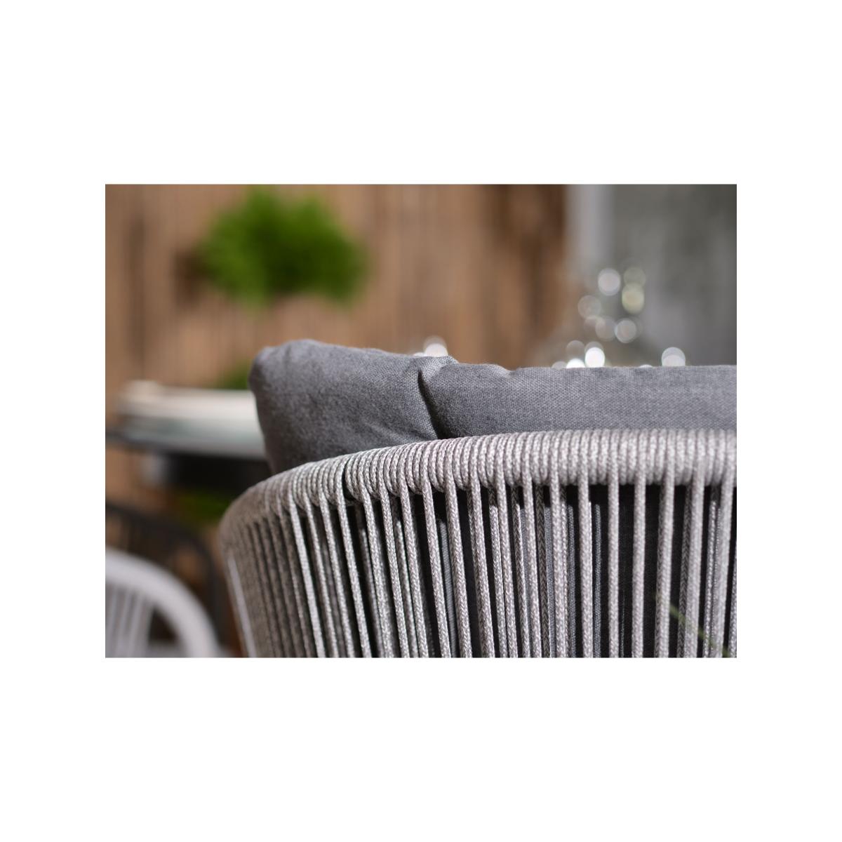 Royalcraft Aspen 4-Seater Garden Dining Table & Chairs Set, Grey – image 9