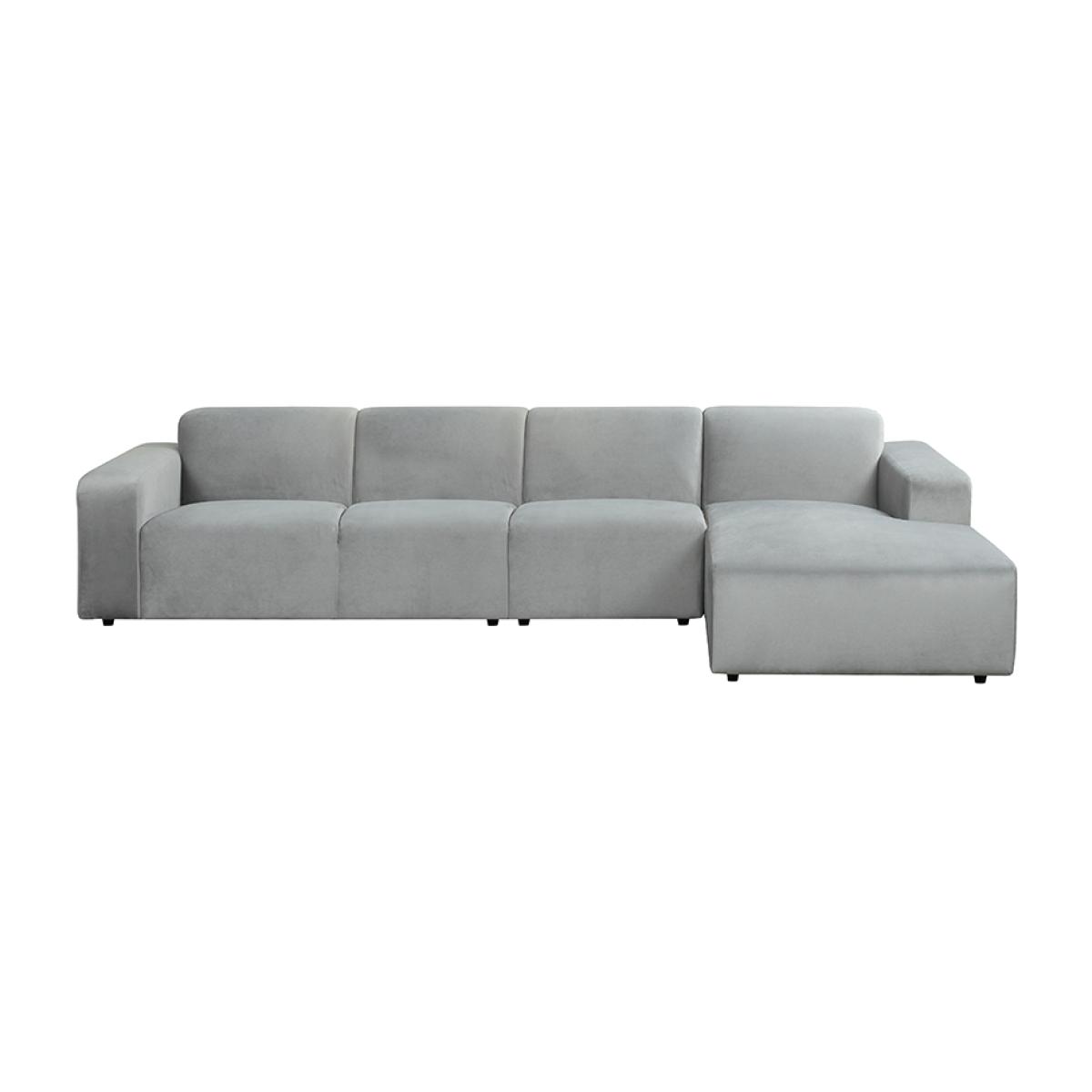 Pebble Large Right Hand Corner Sofa – Dove Grey – image 1