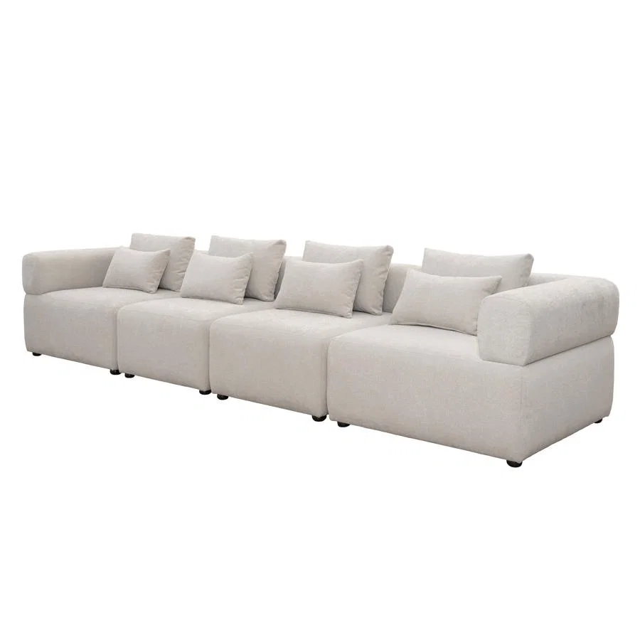 Beck Four Seat Sofa – Parchment – image 3