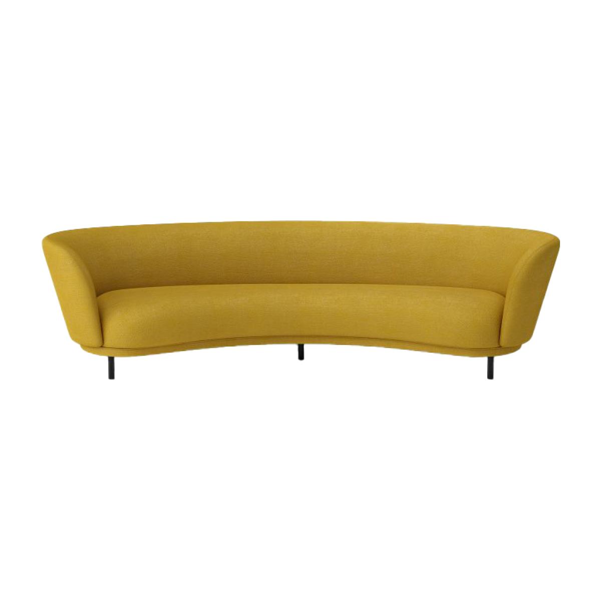 Massproductions Dandy 4-seater sofa Stained oak-Sacho sapphire 017 – image 1