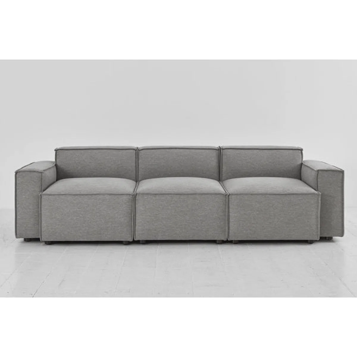 Swyft Model 03 Linen Configuration 3 Sofa in Shadow – image 2