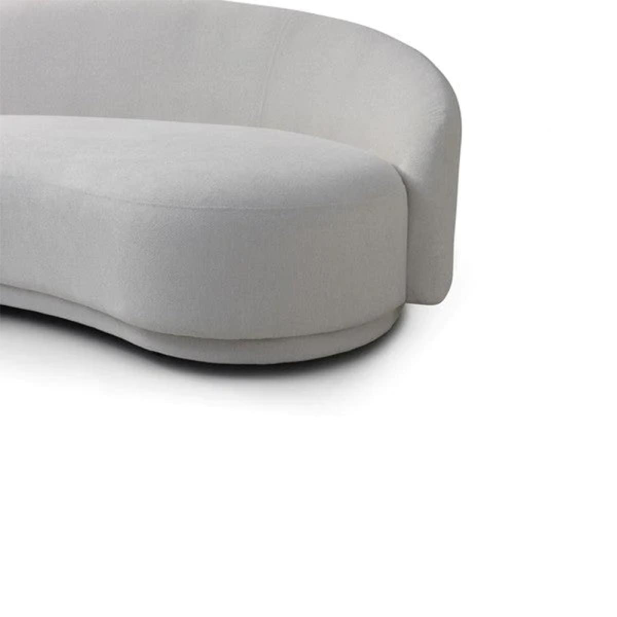 Tommy Franks Cove 4-Seater Sofa in Avery Velour Cream – image 3