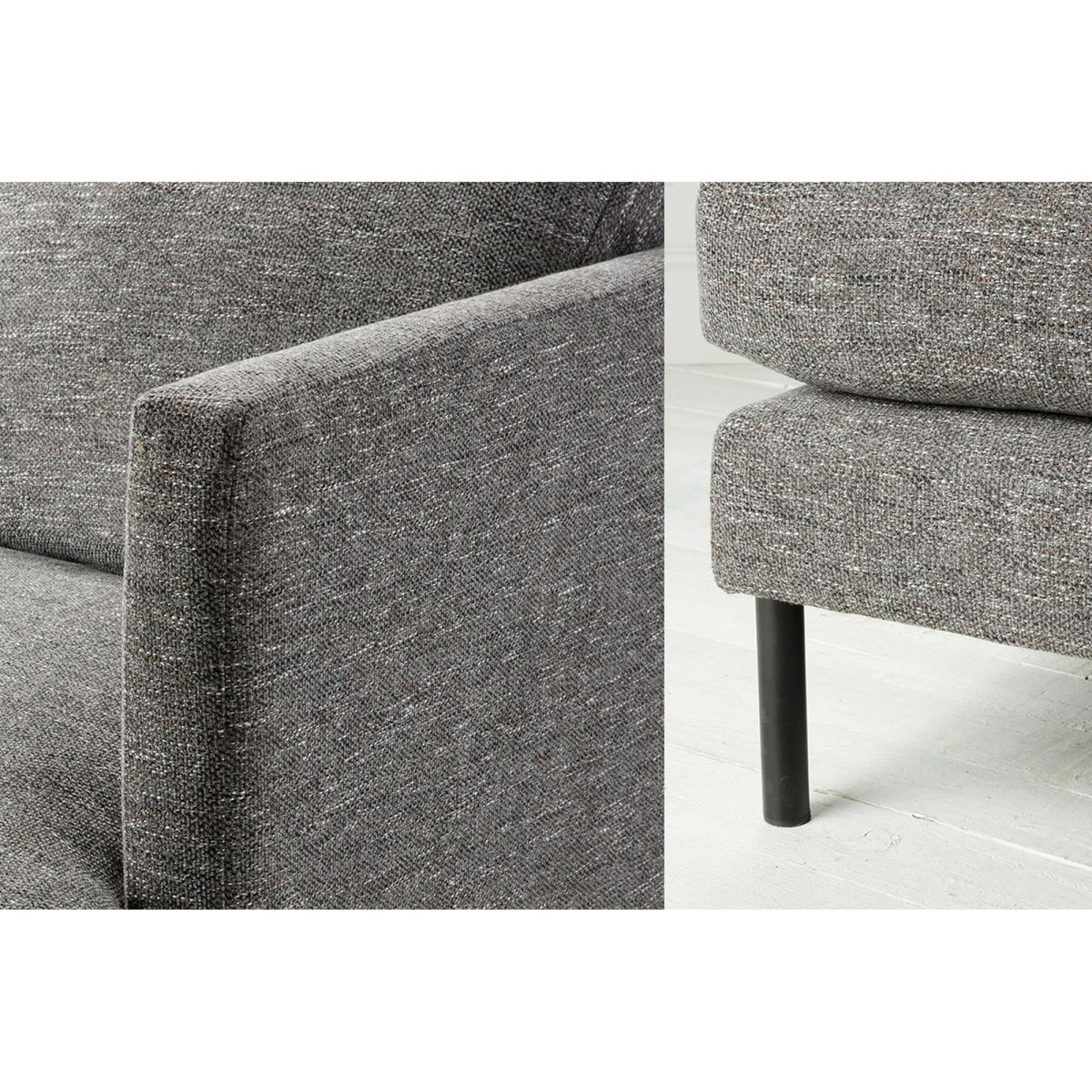 Justin Four-Seater Sofa in Proper Grey – image 7
