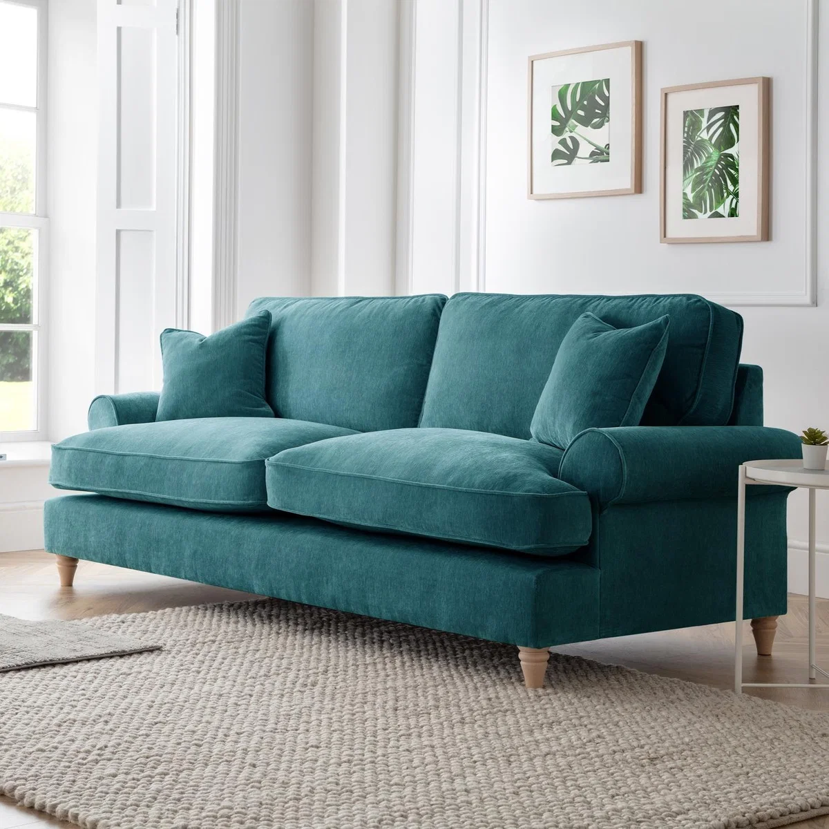 The Amelia 4 Seater Sofa - Lagoon – image 10