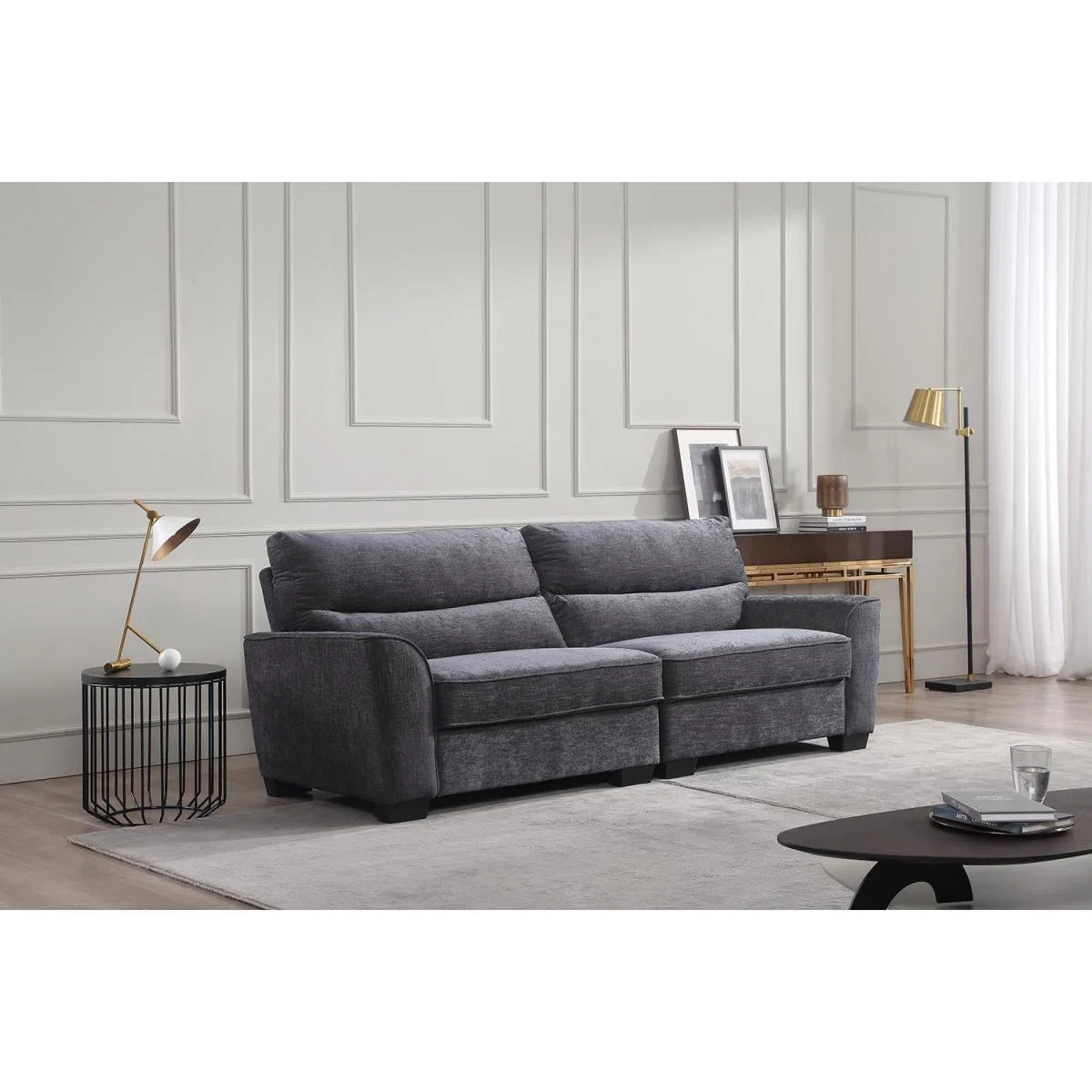 Hamilton 4 Seater Sofa - Charcoal / 4 – image 5