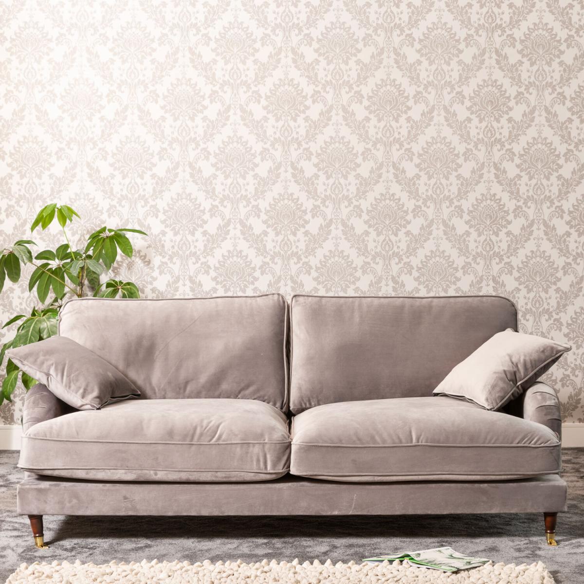 Mackenzie 4 Seat Sofa - Silver – image 4