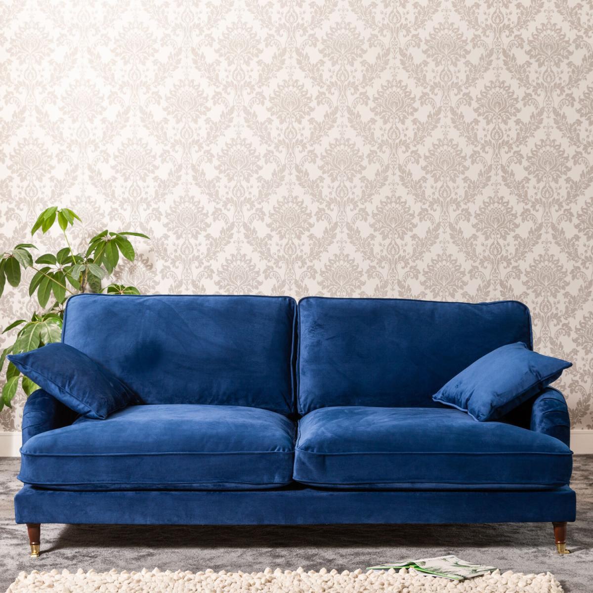 Mackenzie 4 Seat Sofa - Silver – image 5