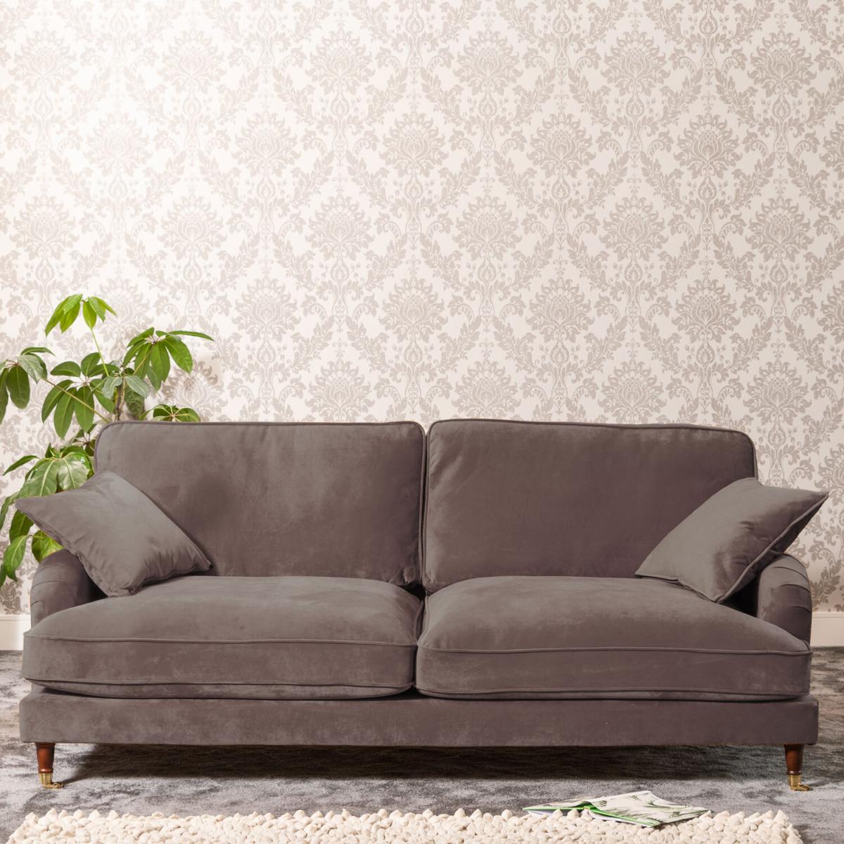 Mackenzie 4 Seat Sofa - Silver – image 6