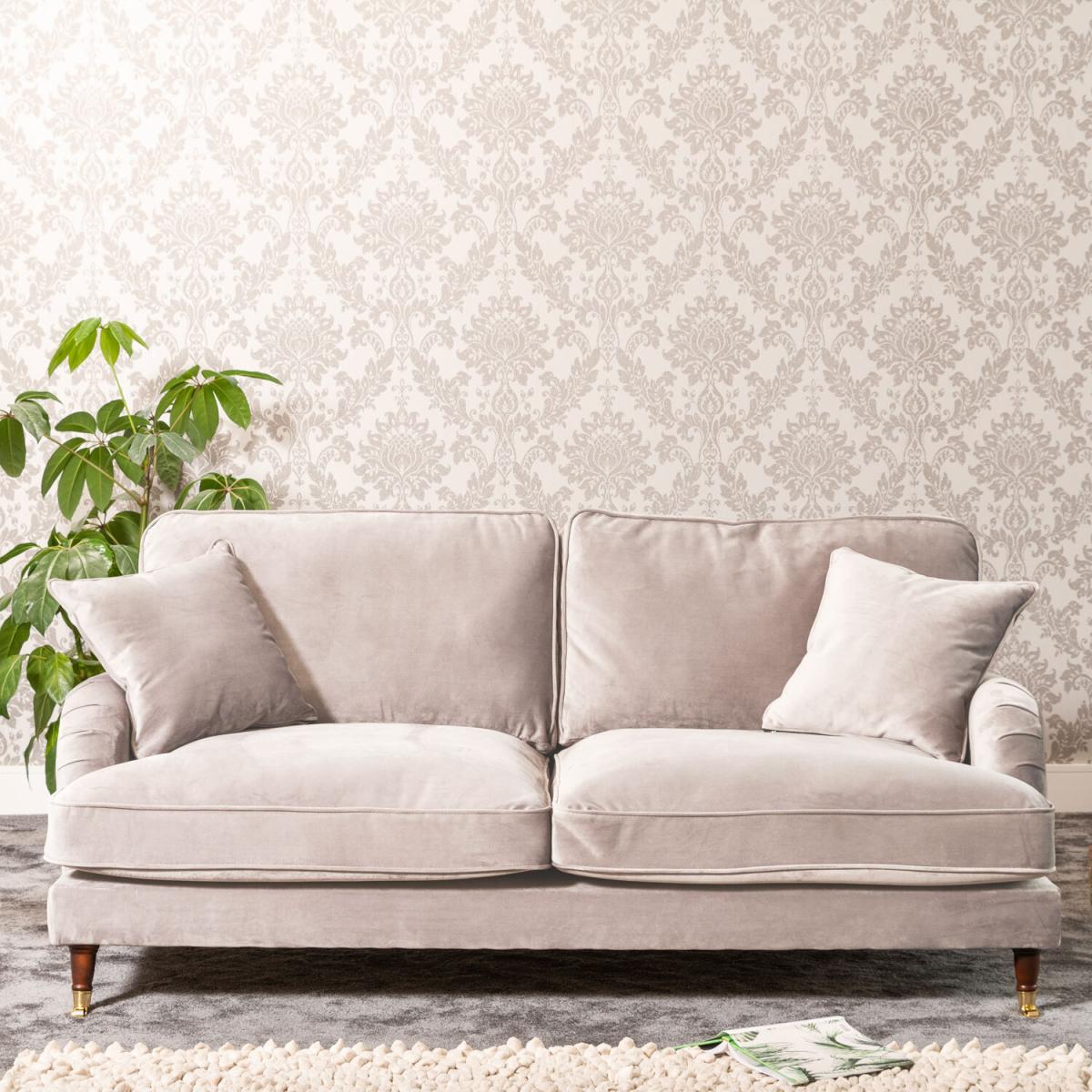 Mackenzie 4 Seat Sofa - Silver – image 9