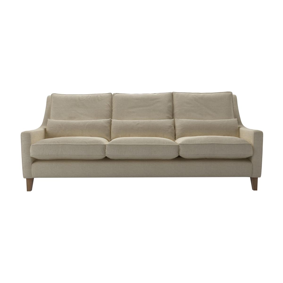 High Back Iggy 4 Seat Sofa in Pampas Hygge Smart Linen – image 1