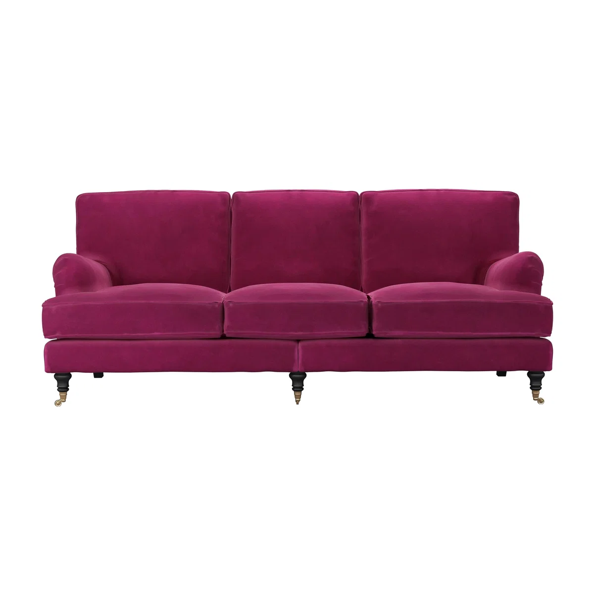 Bluebell 4 Seat Sofa in Persian Rose Smart Velvet – image 1