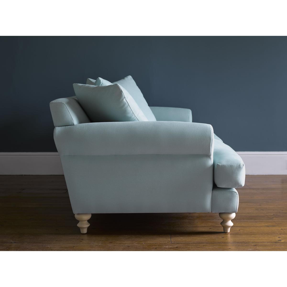 Teddy 4 Seat Sofa in Pampas Hygge Smart Linen – image 5