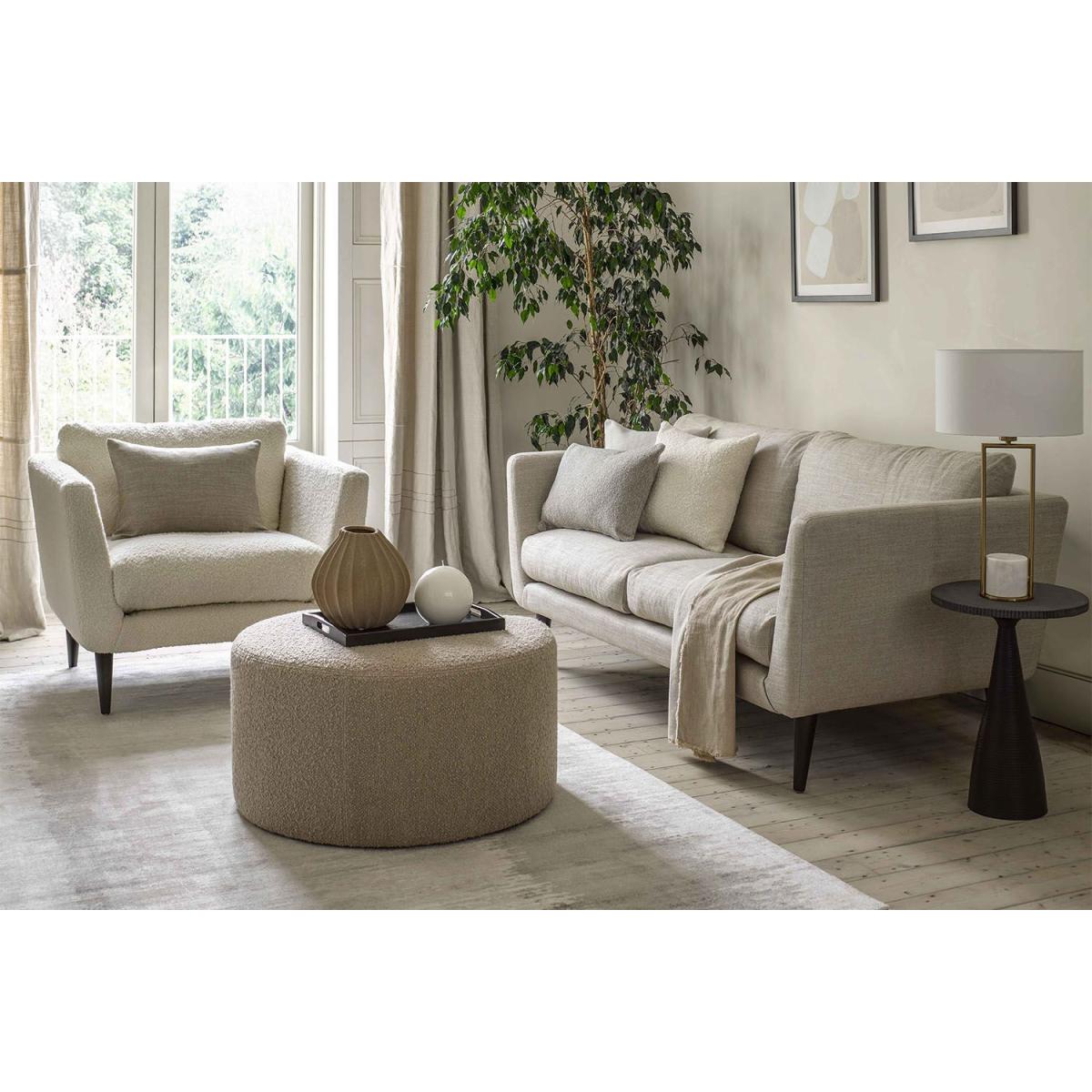 Holly 4 Seat Sofa in Tide Organic Smart Cotton – image 3