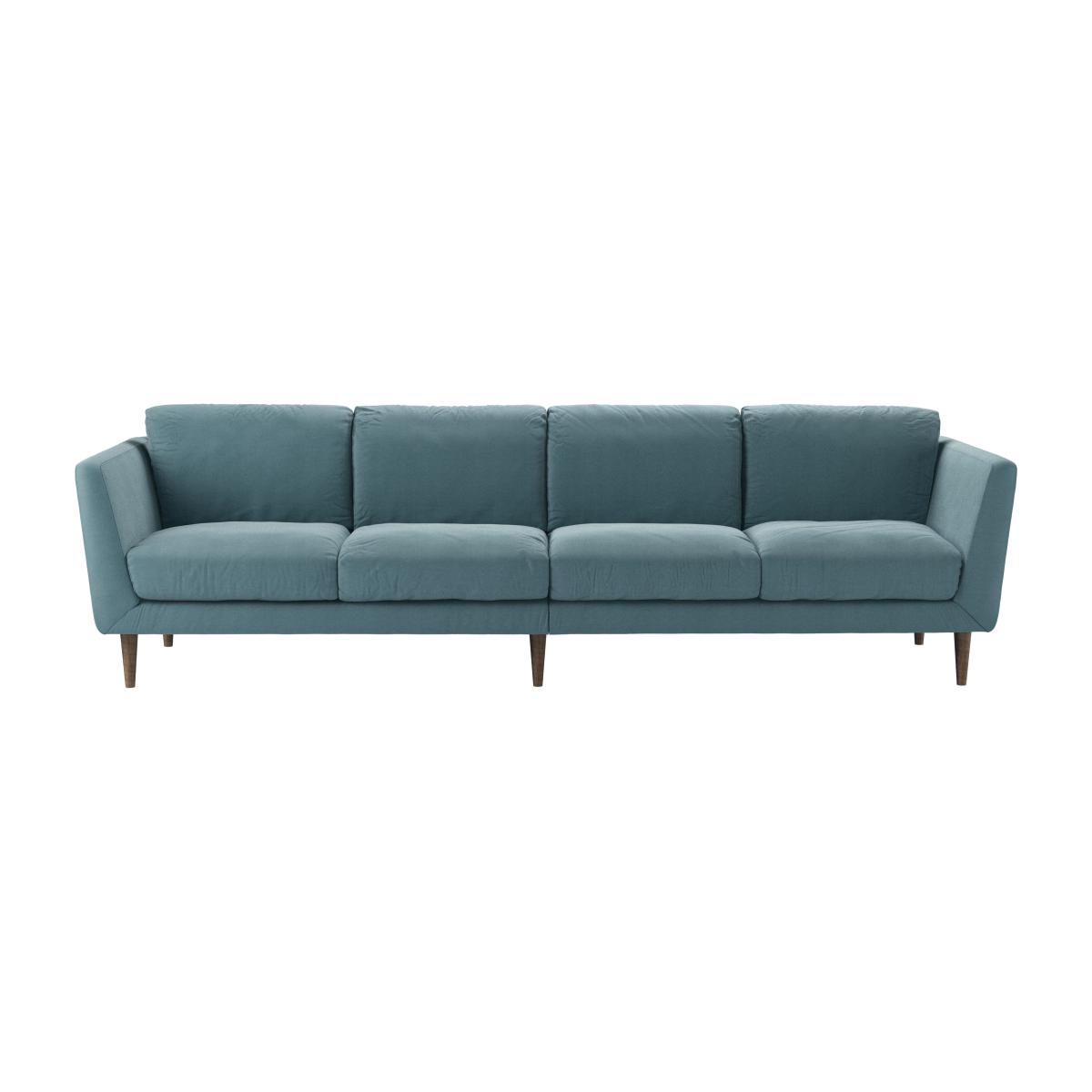 Holly 4 Seat Sofa in Tide Organic Smart Cotton – image 1