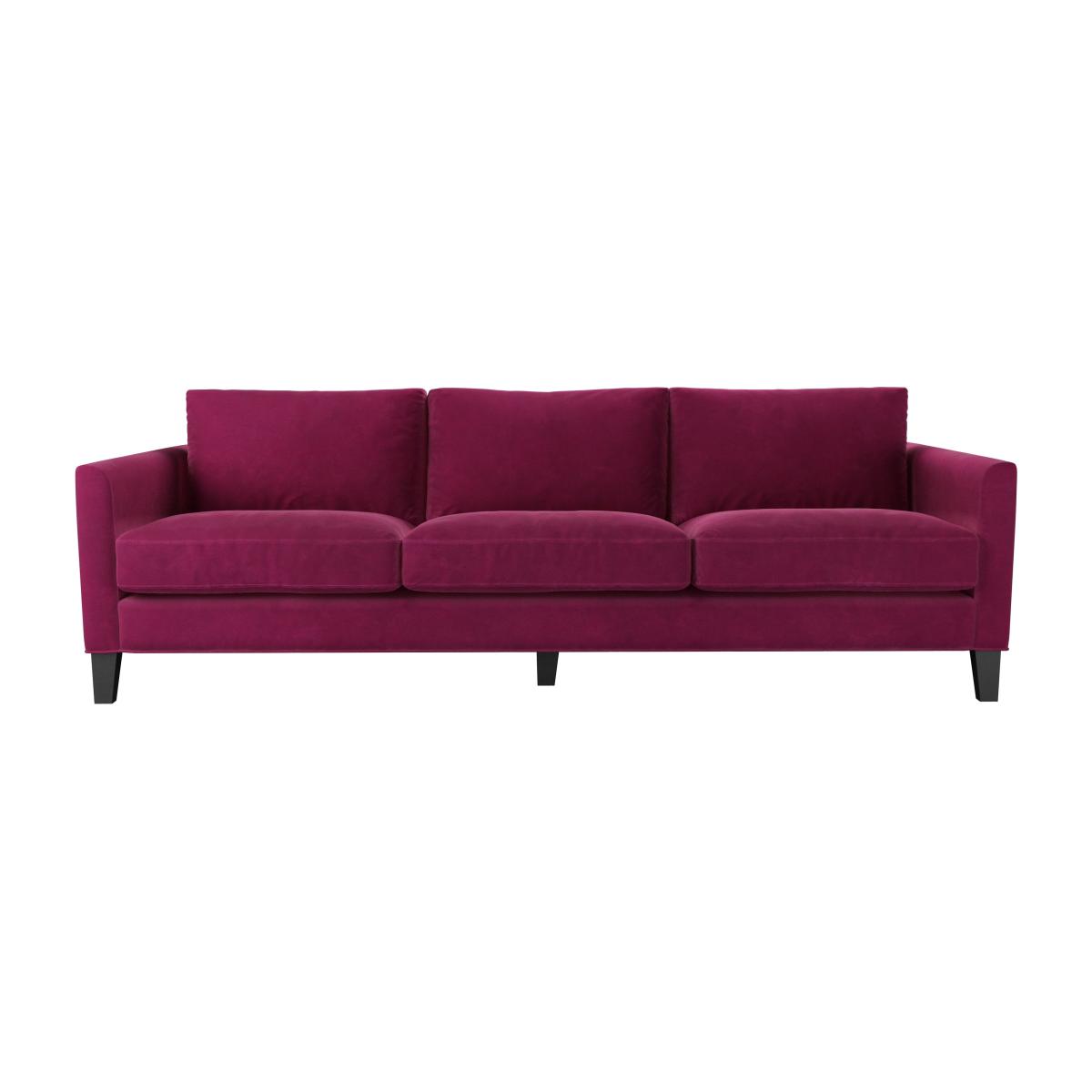 Izzy 4 Seat Sofa in Persian Rose Smart Velvet – image 1