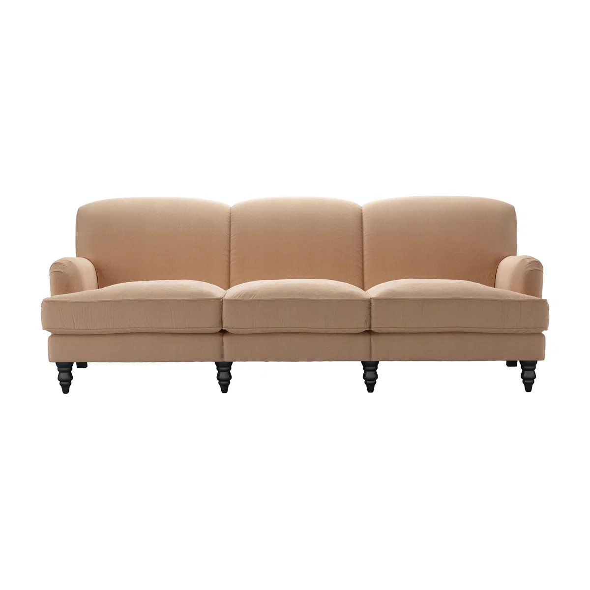 Snowdrop 4 Seat Sofa in Rosewater Organic Smart Cotton – image 1