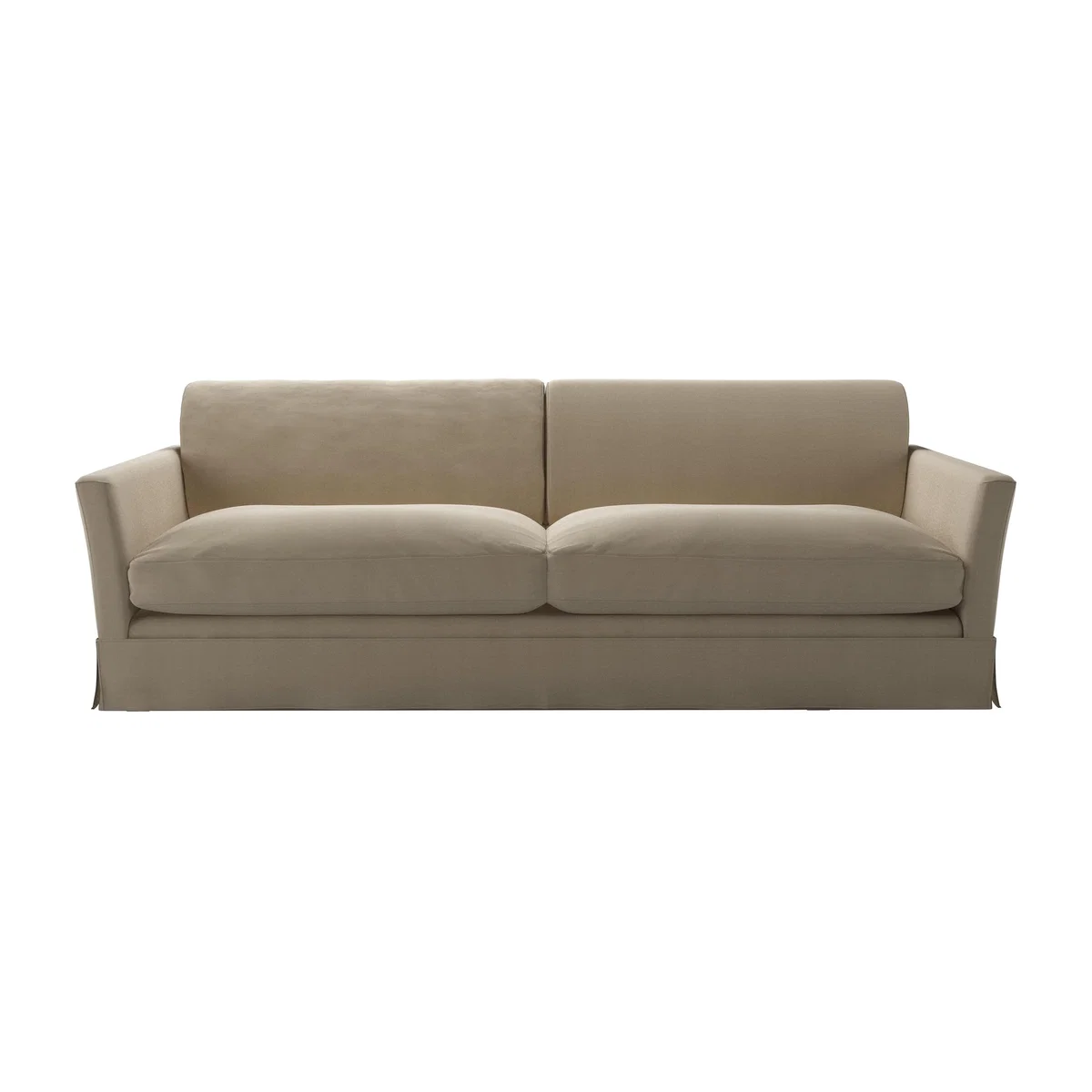 Otto 4 Seat Sofa in Pennine Stone Organic Smart Cotton – image 1