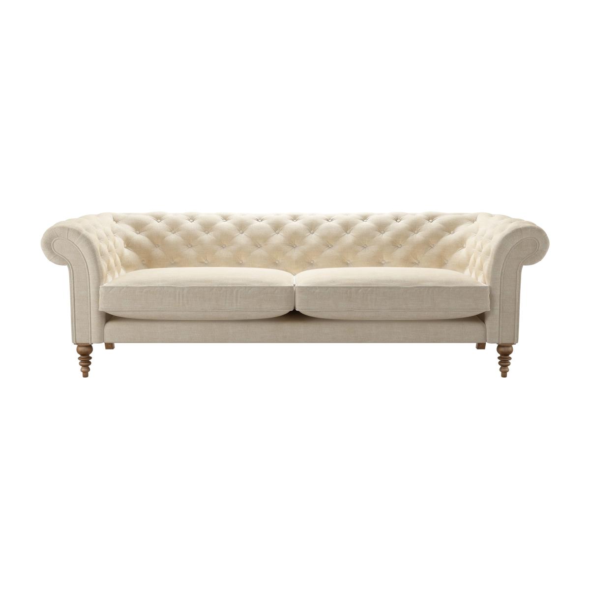 Oscar 4 Seat Sofa in Chantilly Aquaclean Clever Chenille – image 1