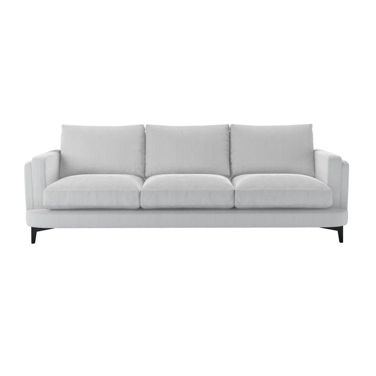 Boston Squared Arm 4 Seat Sofa in Rhubarb Smart Cotton - sofa.com – image 2