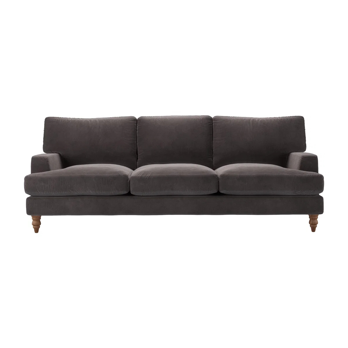 Isla 4 Seat Sofa in Shale Aquaclean Clever Velvet – image 1