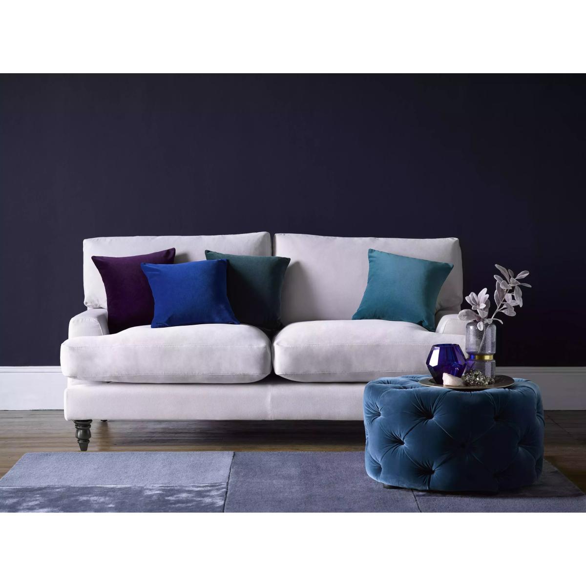 Isla 4 Seat Sofa in Raven Speckled Chenille – image 8