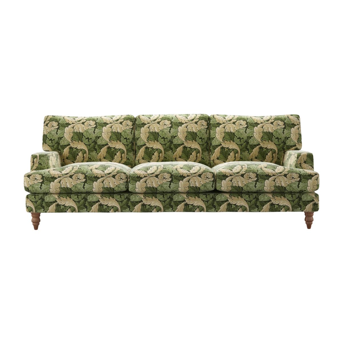 Isla 4 Seat Sofa in Acanthus Velvet Nettle – image 1