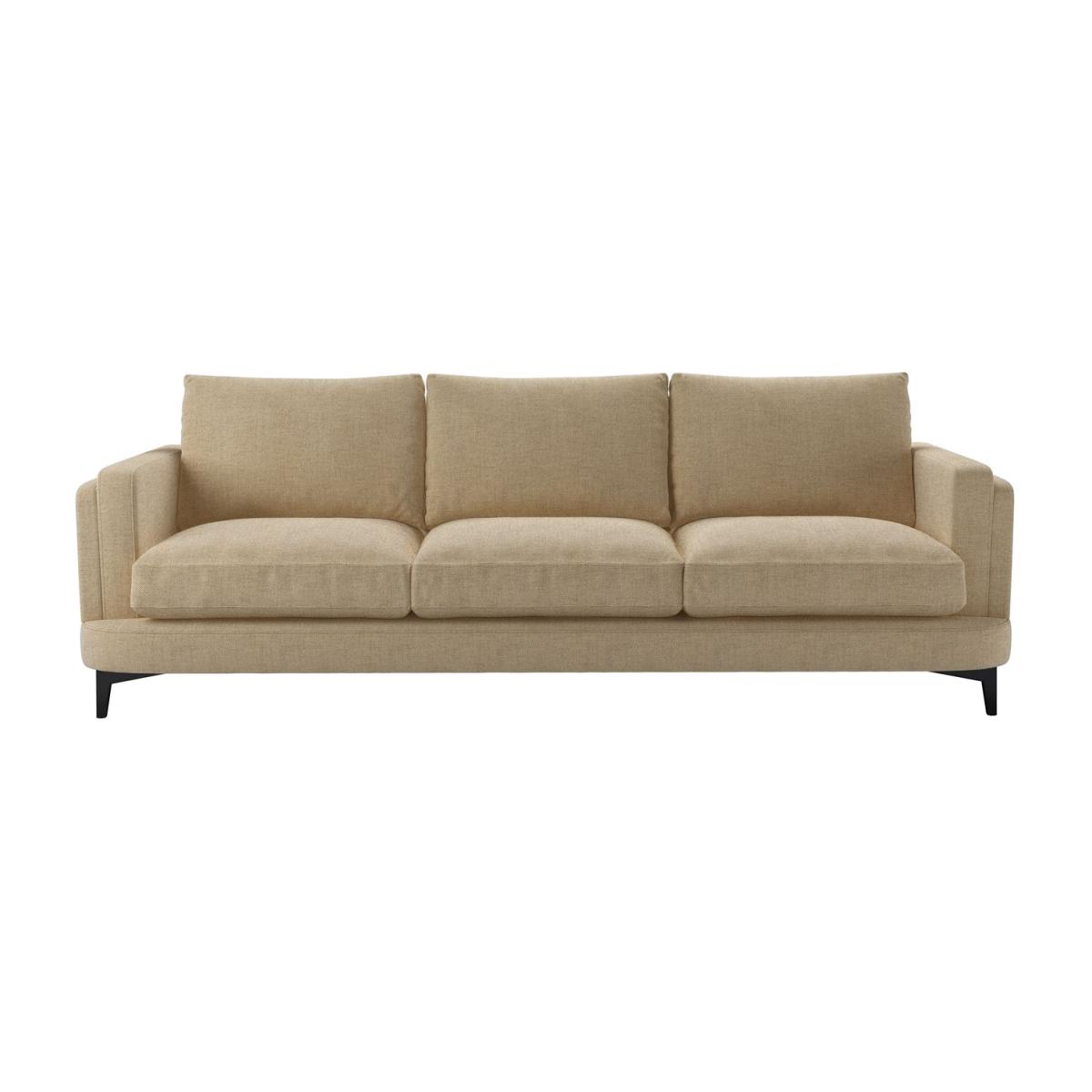 Boston Squared Arm 4 Seat Sofa in Nordic Pine Hygge Chunky Weave – image 1