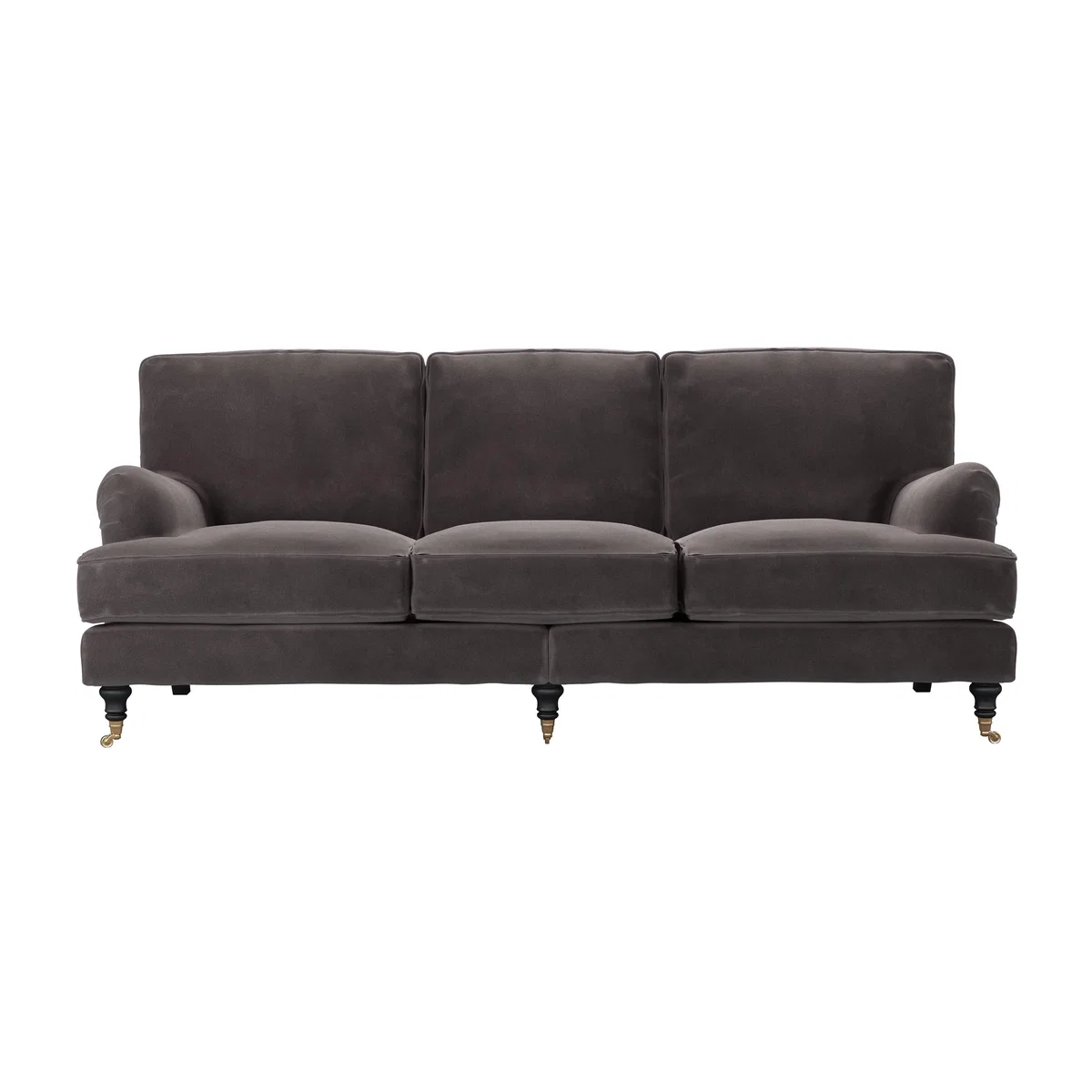 Bluebell 4 Seat Sofa in Shale Aquaclean Clever Velvet – image 1