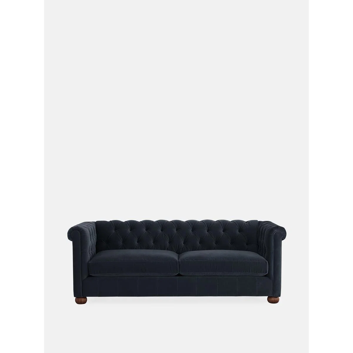 Aderyn Chesterfield 4 Seater, Velvet Slate – image 1