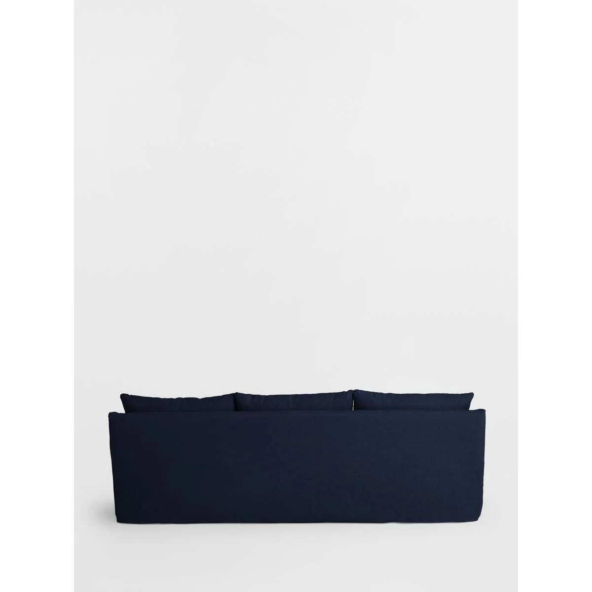 Roma 4-Seater Sofa, Linen Dark Navy – image 4