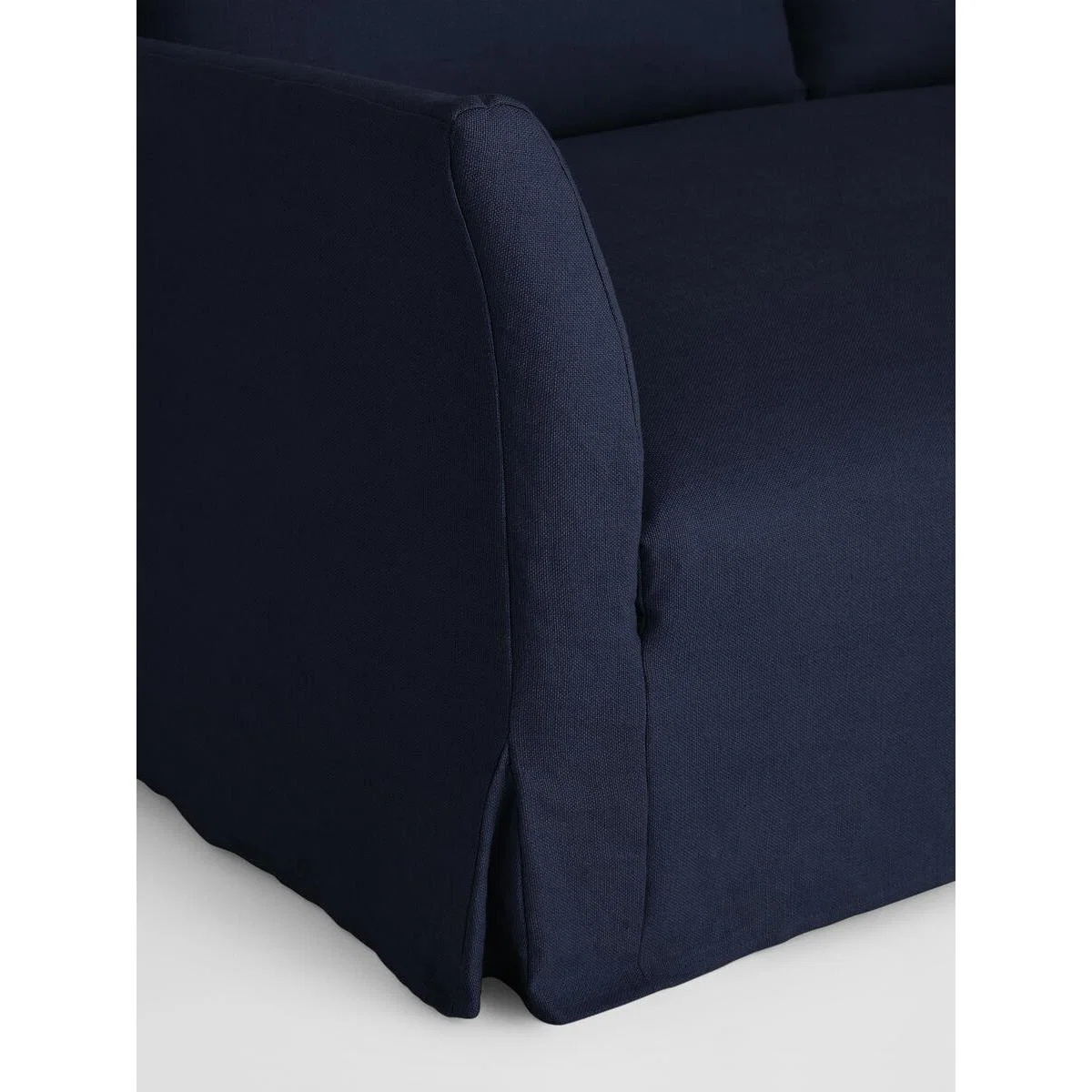 Roma 4-Seater Sofa, Linen Dark Navy – image 5