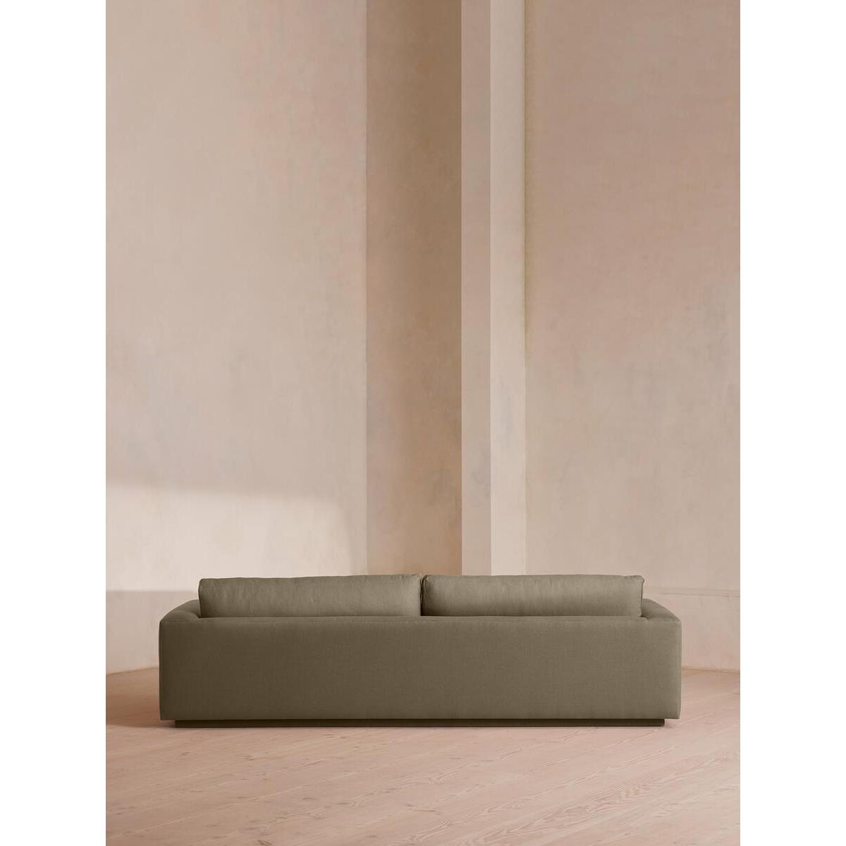 Mossley Four Seater Sofa, Linen, Sage – image 4
