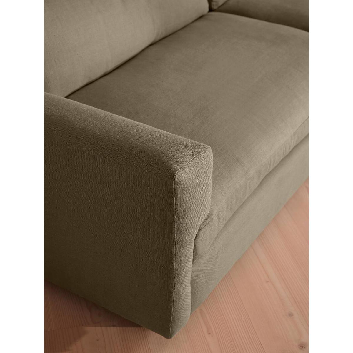 Mossley Four Seater Sofa, Linen, Sage – image 5