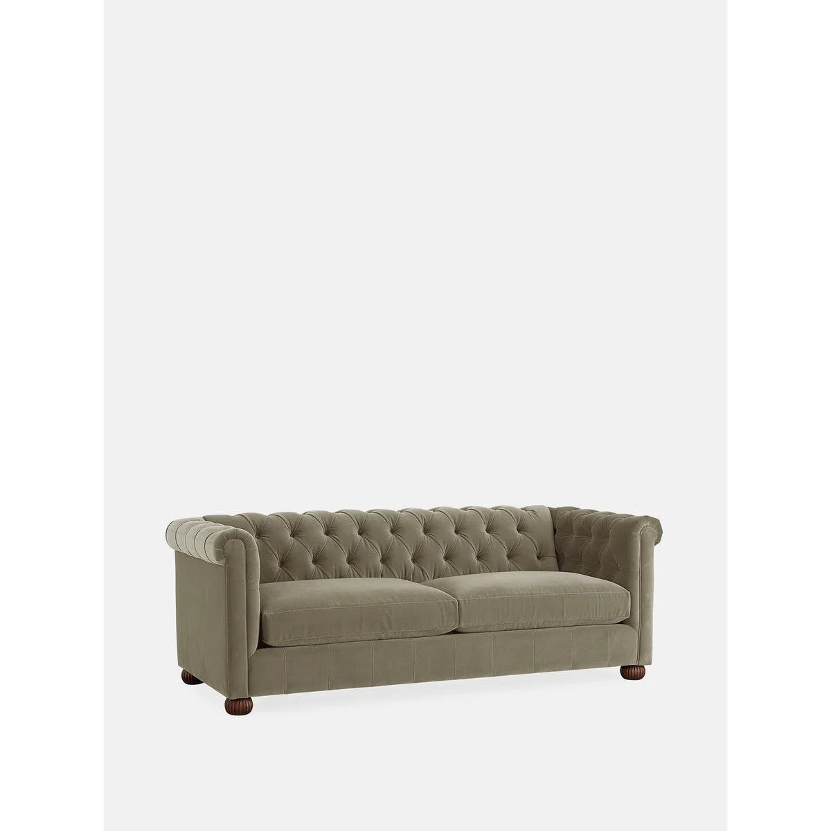 Aderyn Chesterfield 4 Seater, Velvet Lichen – image 2