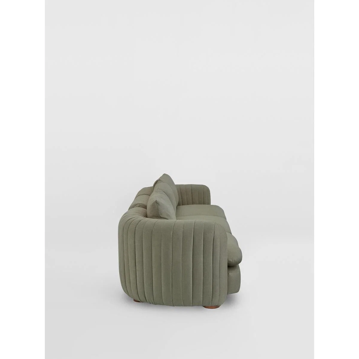Vivienne Modular Sofa, 4 Seater, Linen Loden, UK – image 3