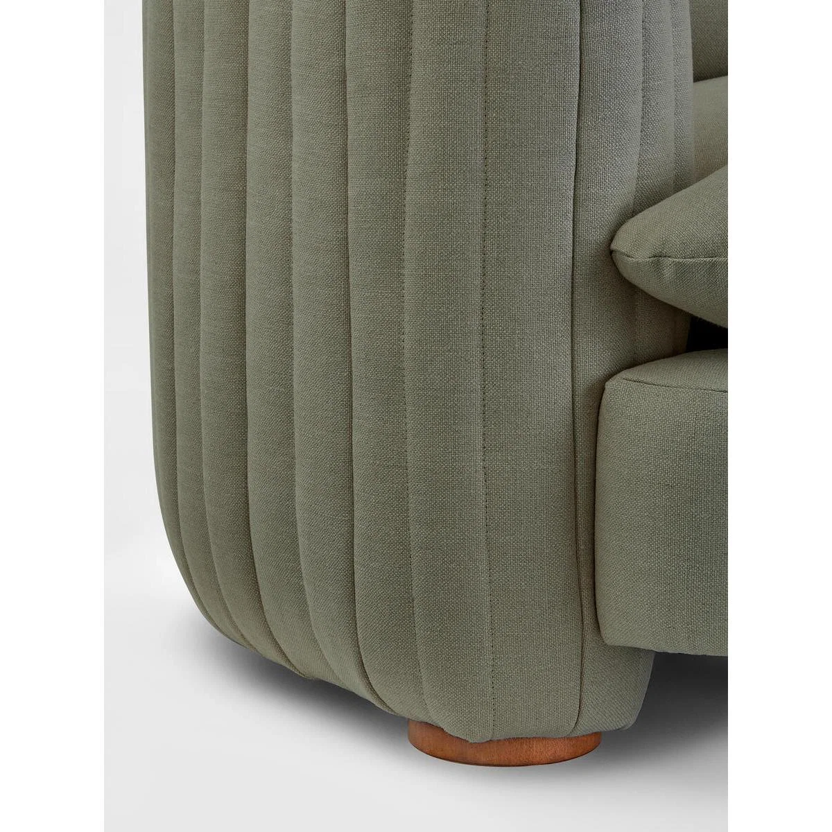 Vivienne Modular Sofa, 4 Seater, Linen Loden, UK – image 5